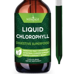 新しいAGE Chlorophyllの液体の低下-自然なコンセントレイト-エネルギー ブースター、消化および免疫システム サポート、内部消臭剤、肝臓機能- (2 Fl Ozのパック 1))