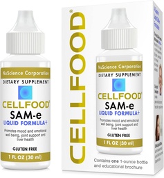 セルフードSAM-eの液体の方式+、1のflのoz - 共同サポート及び肝臓の健康 -より容易な吸収のための液体及びよりよい生物学的利用性-グルテンフリー、非GMO - 30日の供給
