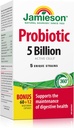 Jamieson Laboratories Probiotic 5 Billion Regular Strength Supplement, 60 Count