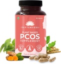 プラントベースのPCOS / PCODサプリメント60ベジカプセル(500Mg)パック1 | 遅延期間のアーユルヴェーダ医薬品 | より良いサイクルとホルモンバランスを促進する女性のためのサプリメント
