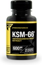 Primaforce KSM-66 Ashwagandhaの根のエキス(600mg) 60 Veggieのカプセル-BioPerineの5%のwithanolides