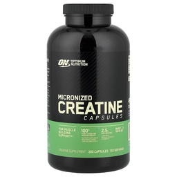 最適栄養の Micronized のクレアチンの Monohydrate のカプセル、Keto の友好的、2500mg、300 カプセル(包装 5 月 Vary)