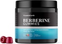 Berberine Gmmies with Berberine HCL, Ceylon Cinnamon & Milk Thistle for Immune and Metabolism サポート - ベリーチェリーフレーバー - 60 カウント