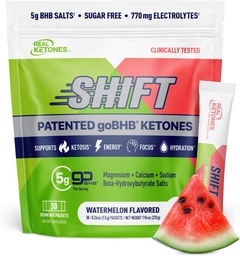 実質の Ketones BHB の外因性の Ketones の飲み物の組合せのパケット Keto の電解質の粉のパケット 4 つの主要な留め具が付いている砂糖無し 特許を取られた Keto BHB - 30 の計算の Watermelon