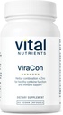 Vital Nutrients ViraCon | Vegan Immune Support Supplement* | Zinc, Elderberry, Licorice Root Extract, & Other Herbs for Comprehensive Immune Support | Gluten, Dairy, Soy Free | Non-GMO | 60 Capsules