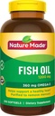 Nature Made Fish Oil 1200 Mg (360 Mg Omega-3) 200 Liquid Softgels