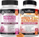 女性のためのBioSchwartz Probioticの更年期の補足(2か月の供給)プラス女性のための毎日のMultivitamin 50及び(1か月の供給)