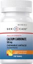 Gericare Calcium Carbonate 500mg Chewable Antacid,150 Count (Pack of 1)