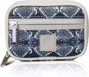 Made Easy Kit Pill Case - Weekly Medicine Organizer with Removable Seven-Day Vitamin & Supplement Box (Silver Snake Skin)