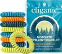 大人のためのCliganic 25のパックのMosquito Repellentのブレスレット及び子供-自然なDEET-Freeバンド、個人的に包まれる