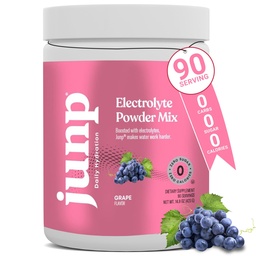 JUNPの電解質の粉無し 砂糖無し 炭水化物– VineはブドウのKetoの電解物の飲み物の組合せ-カリウム及び塩水化の粉のElectrolytesのゼロカロリーの砂糖の自由な電解質の粉、90のサービングを補充しました