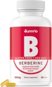 Berberine HCL 500mg - ヘルシーな代謝、心、免疫系をサポート* - 非GMO、グルテンフリー、ベジステリアンセーフ - 60カプセル