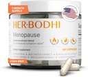 Meno- Menopause Hormonal Balance for Women, Estrogen Soy Isoflavones Menopause Supplement for Women, Holy Basil, Ashwagandha, Black Cohosh Hot Flashes Menopause Relief (60 Capsules)