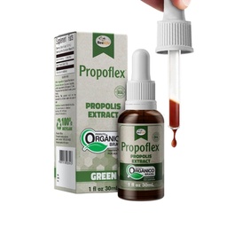 BeelifeのPropoflexの有機性緑のプロポリスのエキス-高いArtepillin-Cのレベル、全面的なウェルネスのためのAntioxidant-Richの補足-自然な及びコザーのFriendlyの食事療法の補足-ブラジル、1 Fl. Ozで作られる。