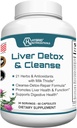Hybrid Nutraceuticals Liver Cleanse Detox & Repair - Milk Thistle, Artichoke Extract, Dandelion Root