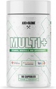 Axe & Sledge Multi Plus Multivitamin | 24 Bioavailable Vitamins & Minerals, Ashwagandha | Multivitamin for Women and Men for Daily Nutritional Support | 90 Capsules, 30 Servings