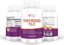 Thyroid TLC - All-in-One Thyroid Support Formula with Iodine, Selenium and Maganese (120 Vegetarian Capsules)