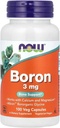 Now Foods Boron 3mg 100 Caps