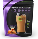 Chike Caramel High Protein Iced Coffee, 20 G Protein, 2 Shots Espresso, 1 G Sugar, Keto Friendly and Gluten Free, 14 人前 (14.3 オーアンス)