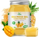 Sea Moss Gel - 18.5OZ Mango Pineapple Flavor Sea Moss Gel Raw Nutritious Rich in 102 Vitamins and Minerals, Proteins & Vitamins, Vegan-Friendly