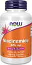 NOW Foods Supplements, Niacinamide (Vitamin B-3) 500 mg, Energy Production*, 100 Veg Capsules