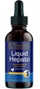 Rx Vitamins Liquid Hepato - Liquid Liver Support Supplement with Milk Thistle Extract - Hepatic Dog Supplement Enriched with Vitamin B Complex - Chicken Flavor (4oz)