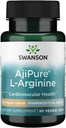Swanson Amino Acid Ajipure L-Arginine Pharmaceutical Grade 500 Milligrams 60 Veg Capsules