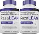 (2 Pack) RazaLean Pills, Razalean Capsules, 2 Month Supply, Made in USA