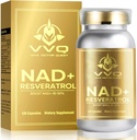 120カプセルNAD+の補足1000のmg -反老化のための真のNAD+及びResveratrol、NMNの代わり