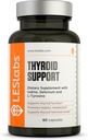 LES Labs Thyroid Support – Metabolic Health, Thyroid Hormone Production, Energy & Focus – Iodine, L-Tyrosine, Ashwagandha, Selenium & Turmeric – Non-GMO Supplement – 60 Capsules