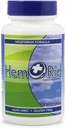 HemRid Best Hemorrhoid Supplement, Reduce Itching, Irritation, Bleeding, Burning in 2-5 Days, Clinically Tested Ingredients Provide Fast Relief in 120 Days