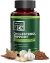 Arjuna、Garlic、Guggul、男性のVigorのブレンドおよび他のハーブおよびビタミン、サポート正常なコレステロールのレベル、30日の供給、60のカプセルが付いているコレステロール サポート補足