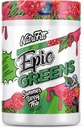 NutriFitt Epic Greens, Packed with Antioxidants, Fruits, Veggies, and Mushrooms, Boost Performance, Speed Up Recovery (30 Servings, Summer Berry Tea)