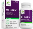 Terry Naturally Tri-Iodine - Support Thyroid Health - Aids Hormone Balance with Molecular Iodine from Kelp - Features Potassium Iodide & Sodium Iodide - Brain & Energy Support - 12.5mg, 90 Capsules