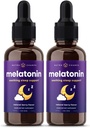 NutraChamps Liquid Melatonin Drops, 480 Servings, Sugar Free Kids Melatonin Liquid Sleep Aid Supplement, Vegan & Non-GMO, Natural Berry Flavor, Melatonin 1 mg Drops