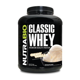 NutraBio古典的な乳タンパク質粉末 - タンパク質Per Scoopの25G - フルスペクトルアミノ酸プロファイル - いいえフィラー、人工色、保存剤 - 低糖値インデックス - クリーミーバニラ、5ポンド