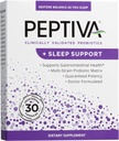 Peptiva 26 Billion CFU Probiotic and Sleep Support - 臨床的に検証されたマルチストレインプロバイオティクス - LactobacillusとBifidobacterium、Melatonin - 30カウント