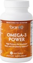 BRAINMD Dr Amen Omega-3 Power - 60カプセル - ジョイント&免疫サポートサプリメント - DHAとEPAが含まれています - グルテンフリー - 30のサービング