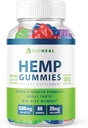 BioHeal Gummies - 公式フォーミュラ - Hemp Extract Extra Strength Performance Hemp Blend、Great Taste、Bio Heal Big Size Gummy、New 2023 1500mg per Bottle New 2023(60 Gummies)