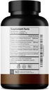 Ultra6 Nutrition Organic Lions Mane Capsules - Lions Mane Supplement with Reishi, and Cordyceps - Immune Health & Cognitive Supplement for Adults (90 Veggie Capsules)