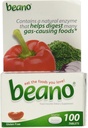 Beanoの余分強さのガスの防止および消化サポート タブレット、助けは膨脹および不快、100のタブレットを防ぎます