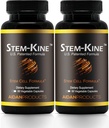 Stem-Kine Stem Cell Supplements, Clinically Proven to Increase Circulating Stem Cells, Pack of 2, Promoting Healing and Anti-Aging, 2 Pack of 60 Capsules Each