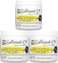 Sufficient-C High Dose Vitamin C Lemon Peach Immune-Ade Drink Mix - 125 gram Three (3) Pack