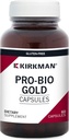Kirkman Pro-Bio Gold - Hypoallergenic || 60 Vegetarian Capsules || probiotic || Gluten/Casein Free || Supports Gastrointestinal System Health || Tested for More Than 950 Environmental contaminants