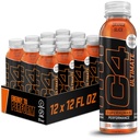 Cellucor C4 Ultimate Non-Carbonated Zero Sugar Energy Drink, Pre Workout Drink + Beta Alanine, 12 Fl Oz (Pack of 12)