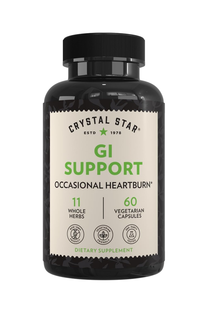 GI Support Supplement | Heartburn & Acid Reflux Relief