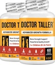 NuBest Doctor Taller - Bone Strength Supports, Enhance Immune System - Keto with Calcium, Vitamin D3, Vitamin K2, Amino Acids & Herbs for Children (8+) | Pack 2