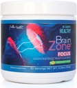 ダイvine Health Dr. Colbert MD Brain Zone Focus Powder | レモンライム風味アルファ GPC | D-Ribose | N-Acetyl L-Tyrosine | ブラウンゾーンブック | 脳エネルギー・フォーカス | 5.29 oz