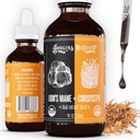 Hodgins Harvest Organic Lion’s Mane + Cordyceps Tincture | Made with Mushrooms Grown On Our Farm in The USA | Dual Extract | Extra-Concentrated (4 fl oz)