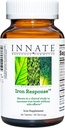 INNATE Response Formulas Iron Response - Daily Iron Supplement - Clinically Shown To Increase Iron Levels - Vegan, Non-GMO, and Kosher - Made Without 9 Food Allergens - 90 tablets (90 servings)